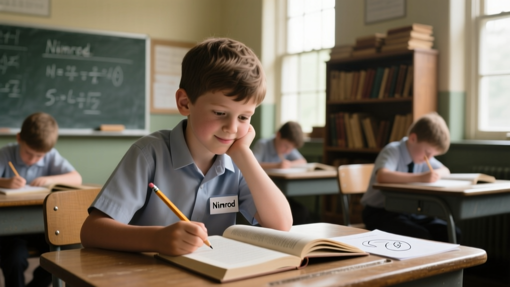 Nimrod: Understanding the Biblical Figure, Linguistic Evolution, and Educational Implications for Children