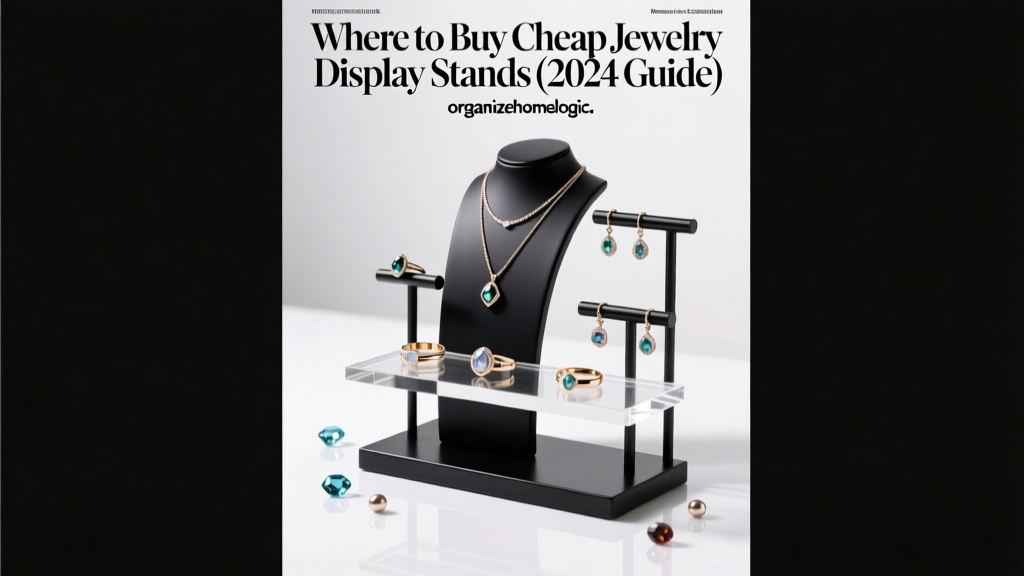 Where to Buy Cheap Jewelry Display Stands (2024 Guide)