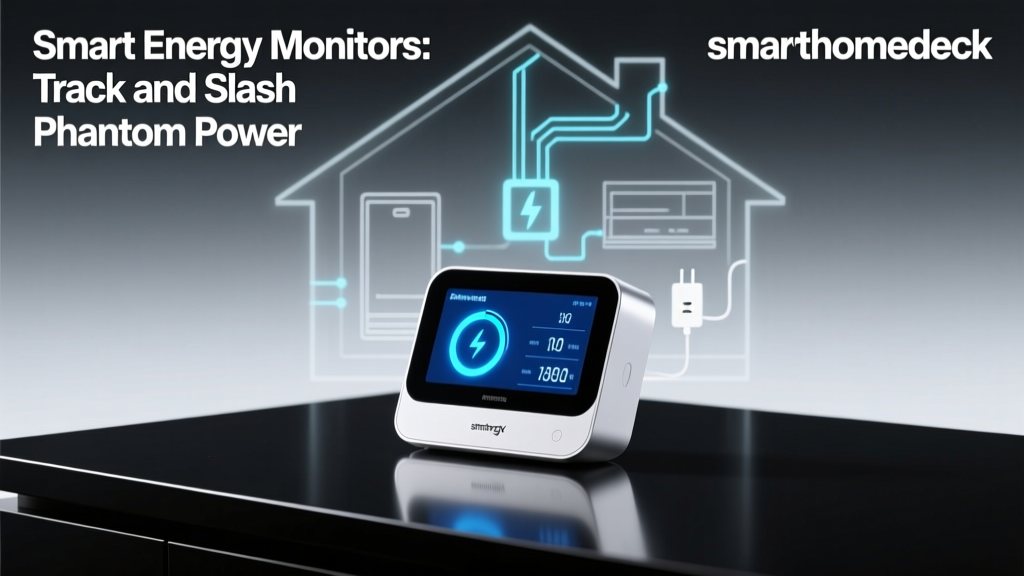 Smart Energy Monitors: Track and Slash Phantom Power