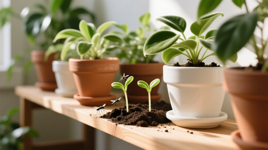 How to Kill Gnats in Indoor Plants From Seeds