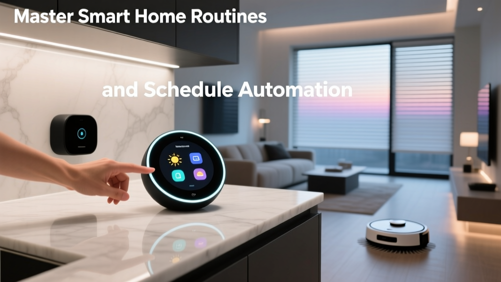 Master Smart Home Routines and Schedule Automation