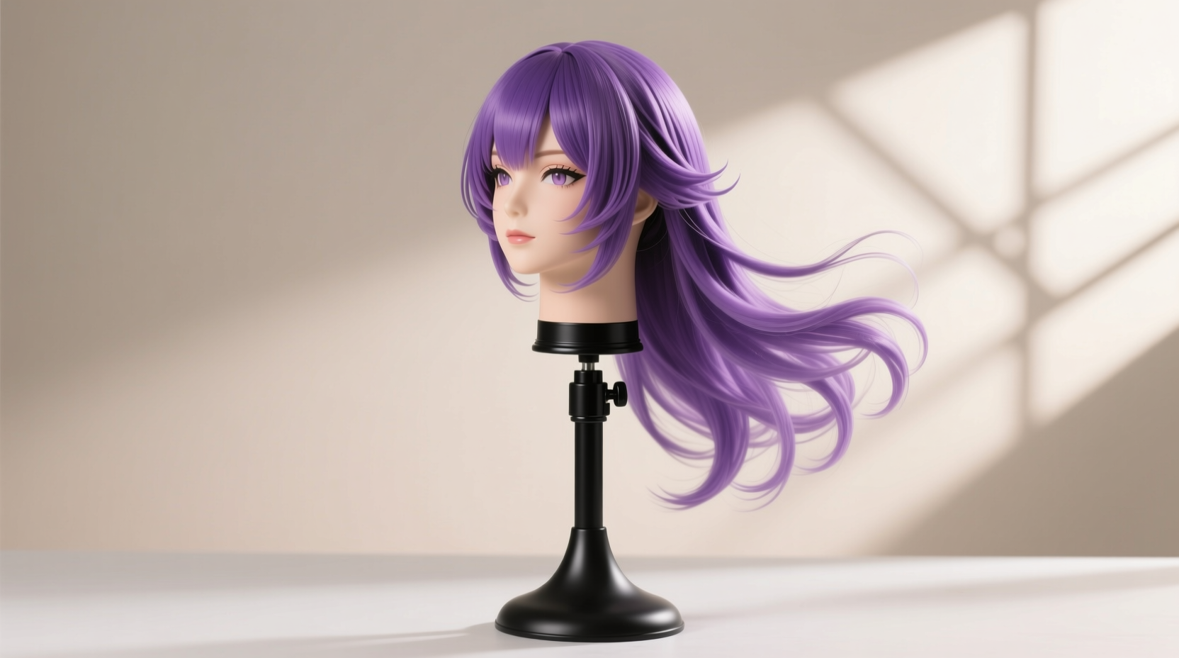 cosplay wig storage adjustable stand best practices