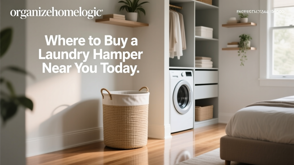 Where to Buy a Laundry Hamper Near You Today