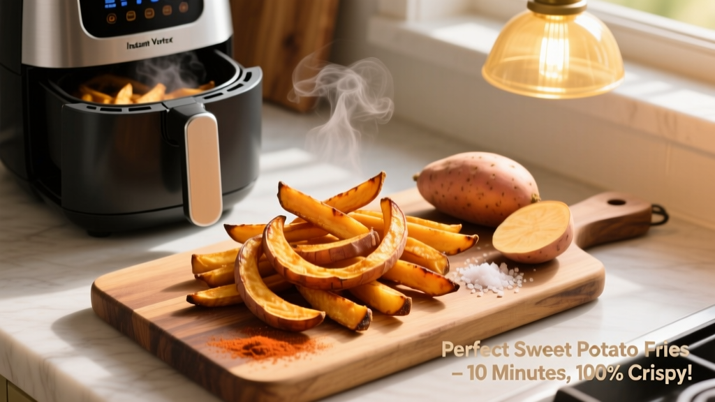 Perfect Sweet Potato Fries in Instant Vortex Air Fryer