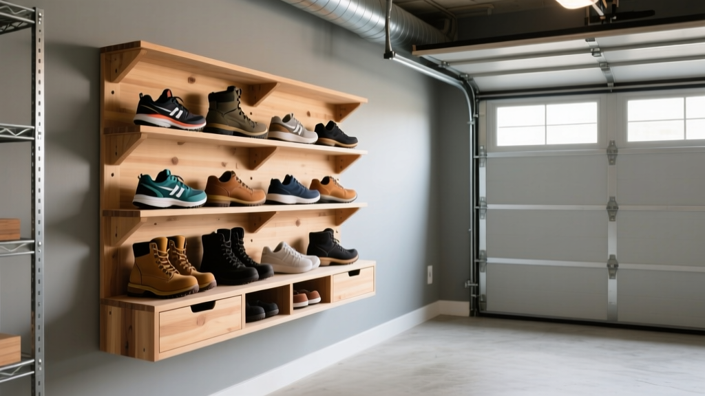 DIY Garage Shoe Rack: Build a Space-Saving Organizer