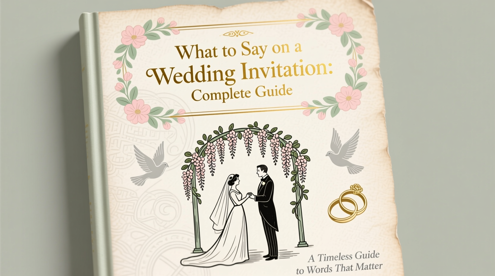what to say on a wedding invitation