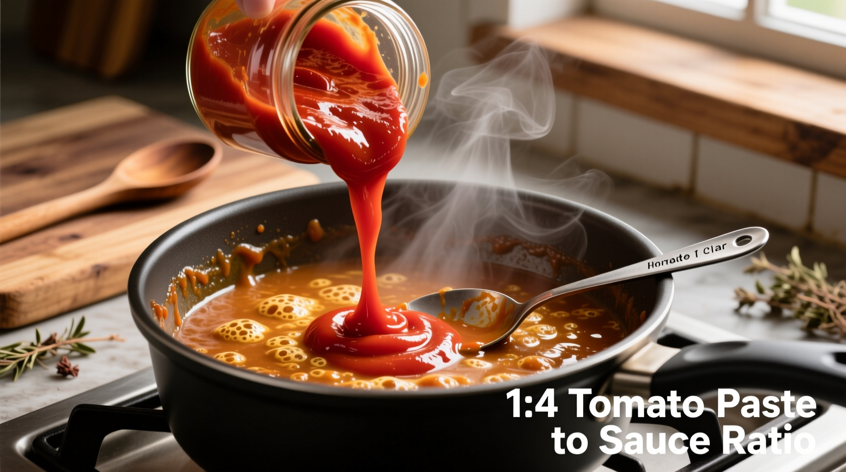 Tomato Paste to Sauce Ratio: 1:1 Conversion Guide