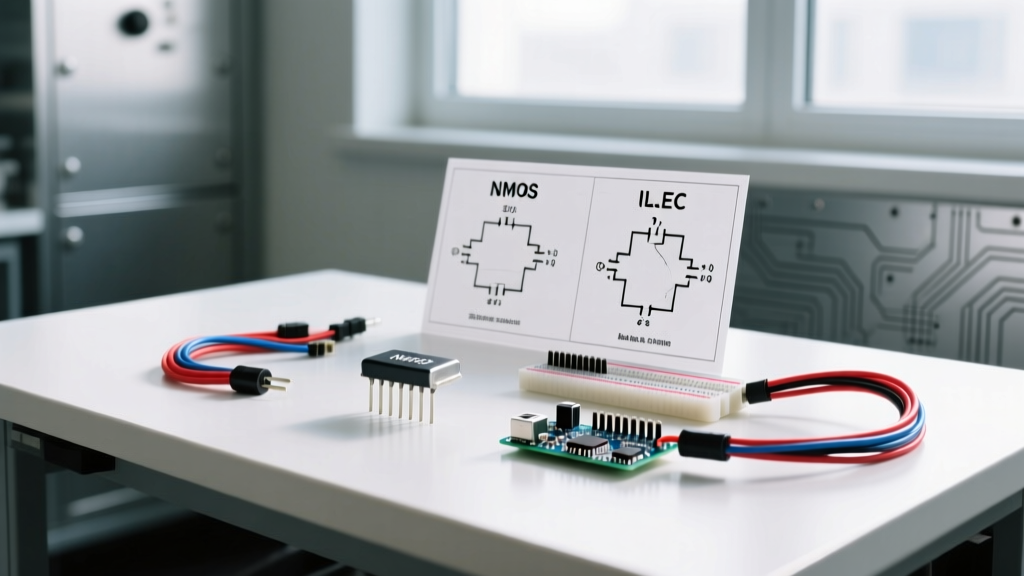 NMOS Circuit Symbol Guide: IEEE vs IEC Schematics and Pinouts