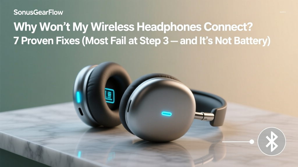 Why Won T My Wireless Headphones Connect (2026)