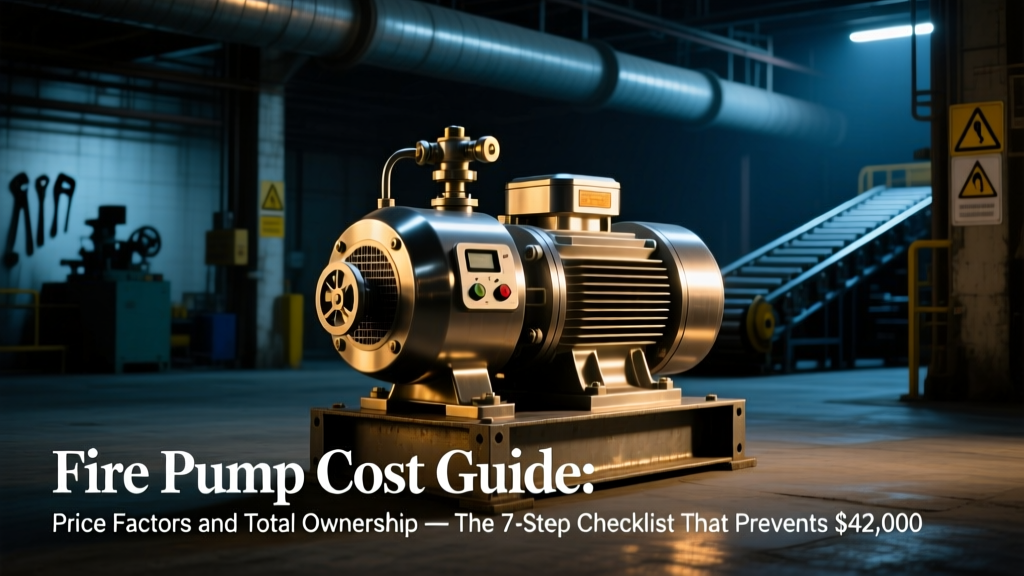 Fire Pump Cost Guide: Avoid $42K+ Hidden Lifetime Costs