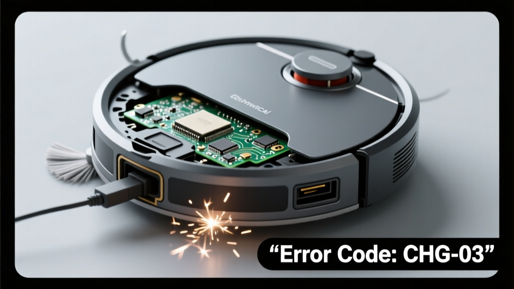 Robot Vacuum Not Charging & Making Clicking Sound
