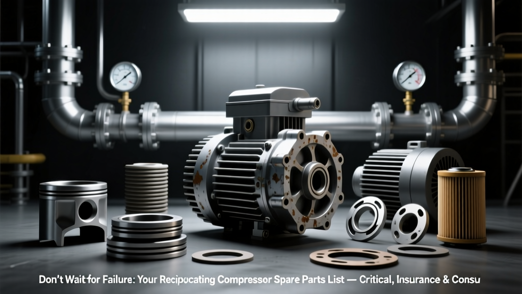 Reciprocating Compressor Spare Parts List: API 1185
