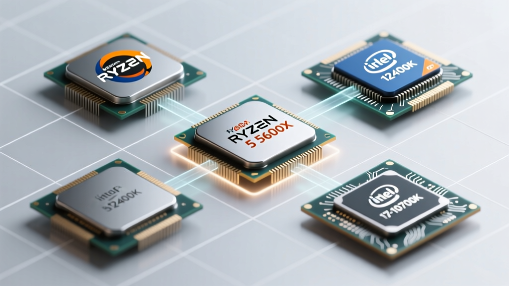 Ryzen 5 5600X vs Intel: i5-12400F Benchmarks & Gaming