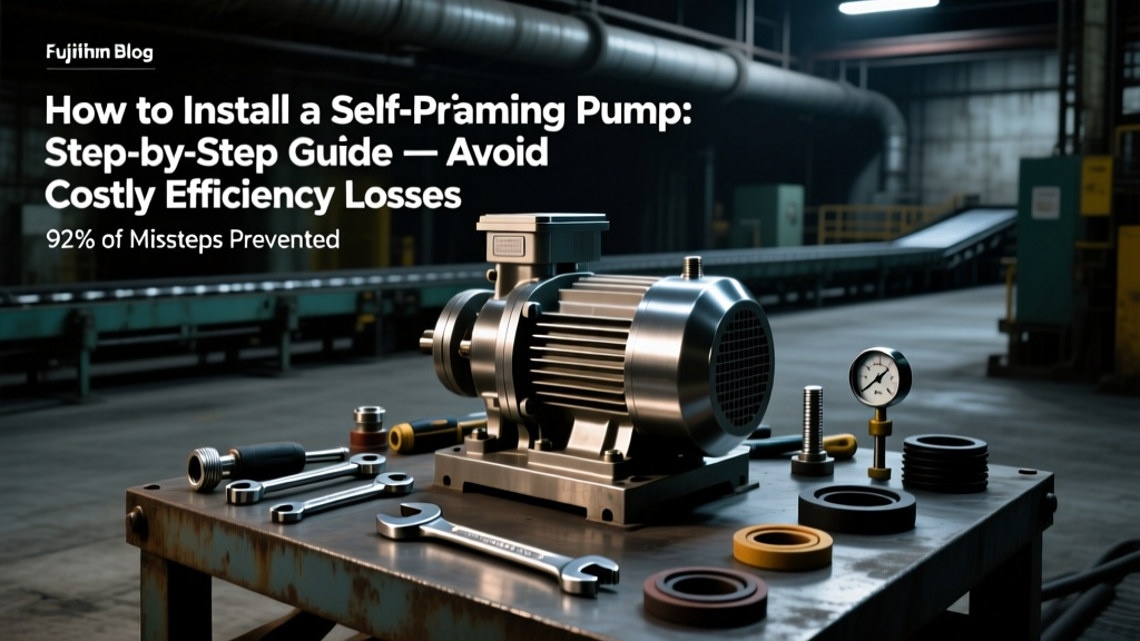 Self-Priming Pump Installation Guide: Avoid 18–35% Energy