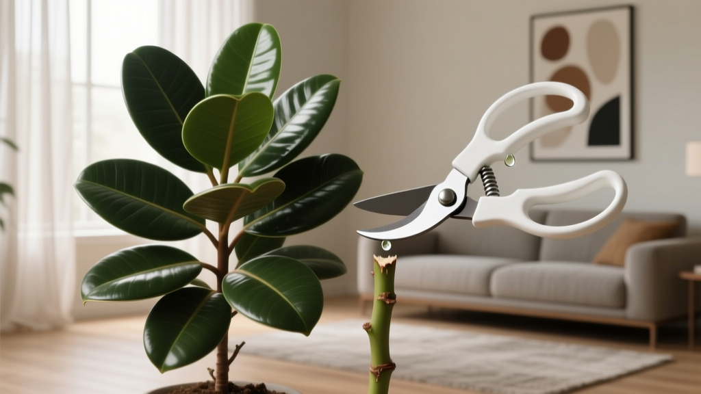 How to Trim a Rubber Plant Indoors (2026)
