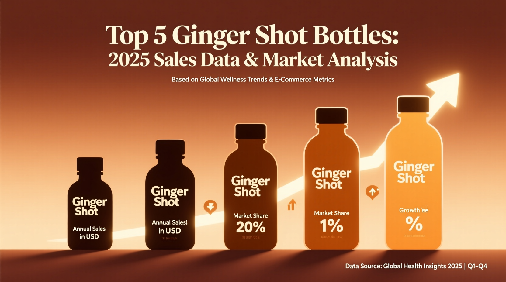 ginger shot bottle top sellers