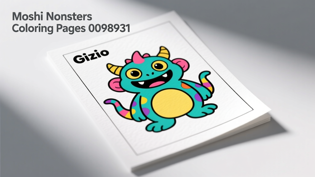 Moshi Monsters Coloring Pages_0098931: Developmental Benefits, Safety Guidelines, and Practical Tips for Parents and Caregivers