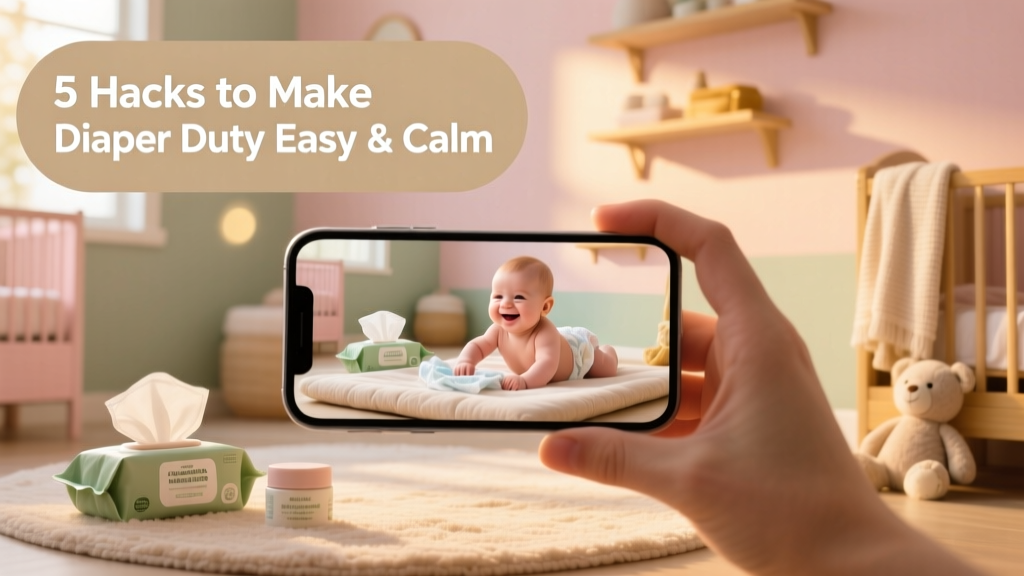5 Hacks To Make Diaper Duty Easy And Calm: Evidence-Based Tips from a Pediatric Nurse