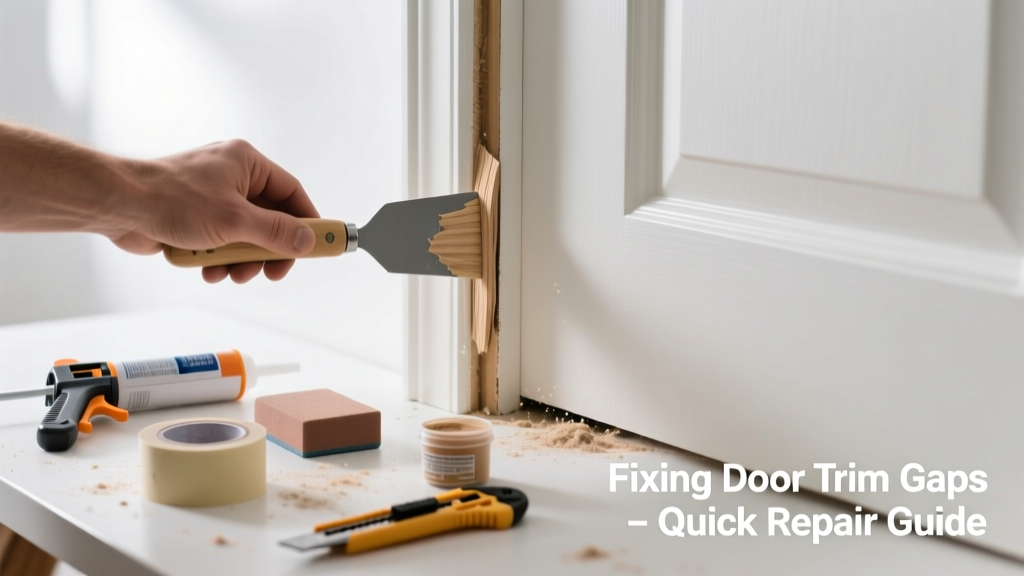 Fixing Door Trim Gaps: Quick Repair Guide