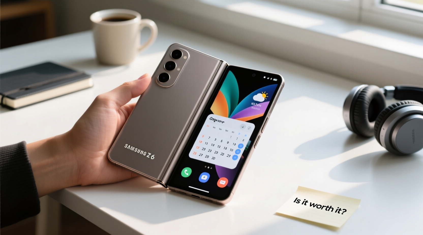 is the samsung galaxy z fold 6 worth it for non tech enthusiasts