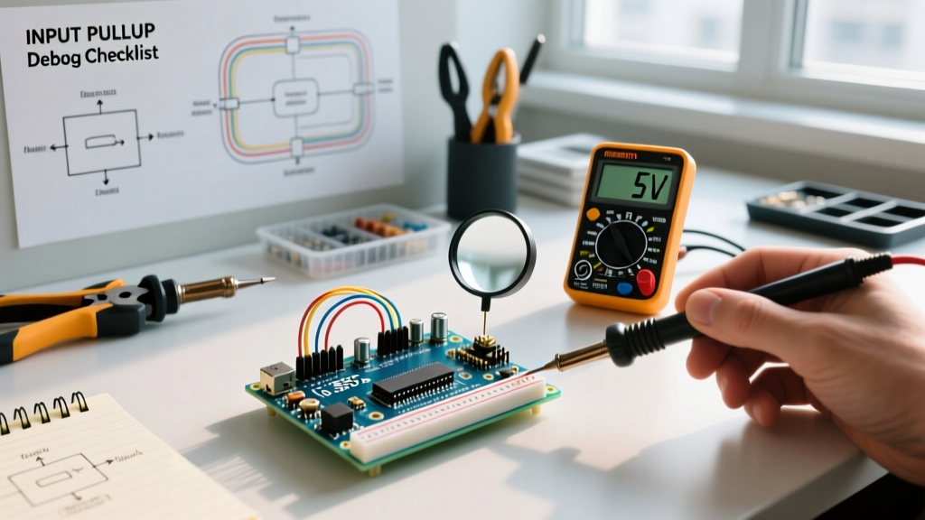 Diagnosing INPUT_PULLUP Arduino Errors: Floating Pins and Ghost Reads
