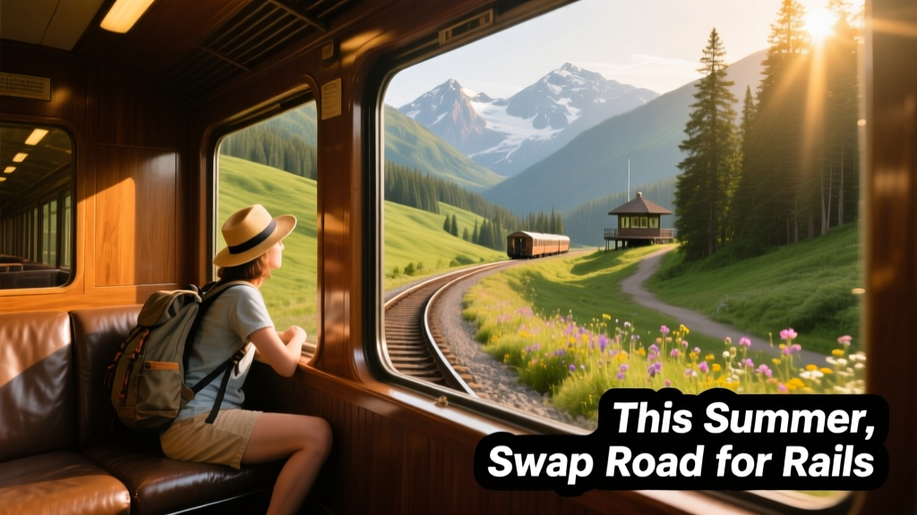 This Summer, Swap a National Park Road Trip for a National Park Train Trip