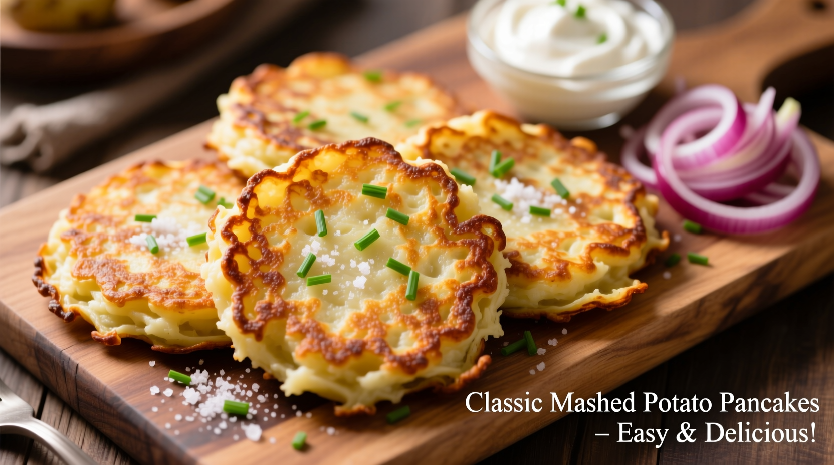 Mashed Potato Pancakes Recipe: 5-Ingredient Leftover Magic