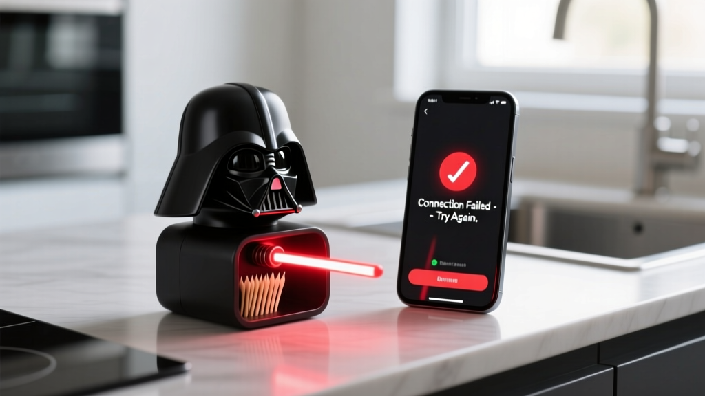 Toothpick Dispenser Darth Vader: Hard Reset and Unpair Recovery Guide