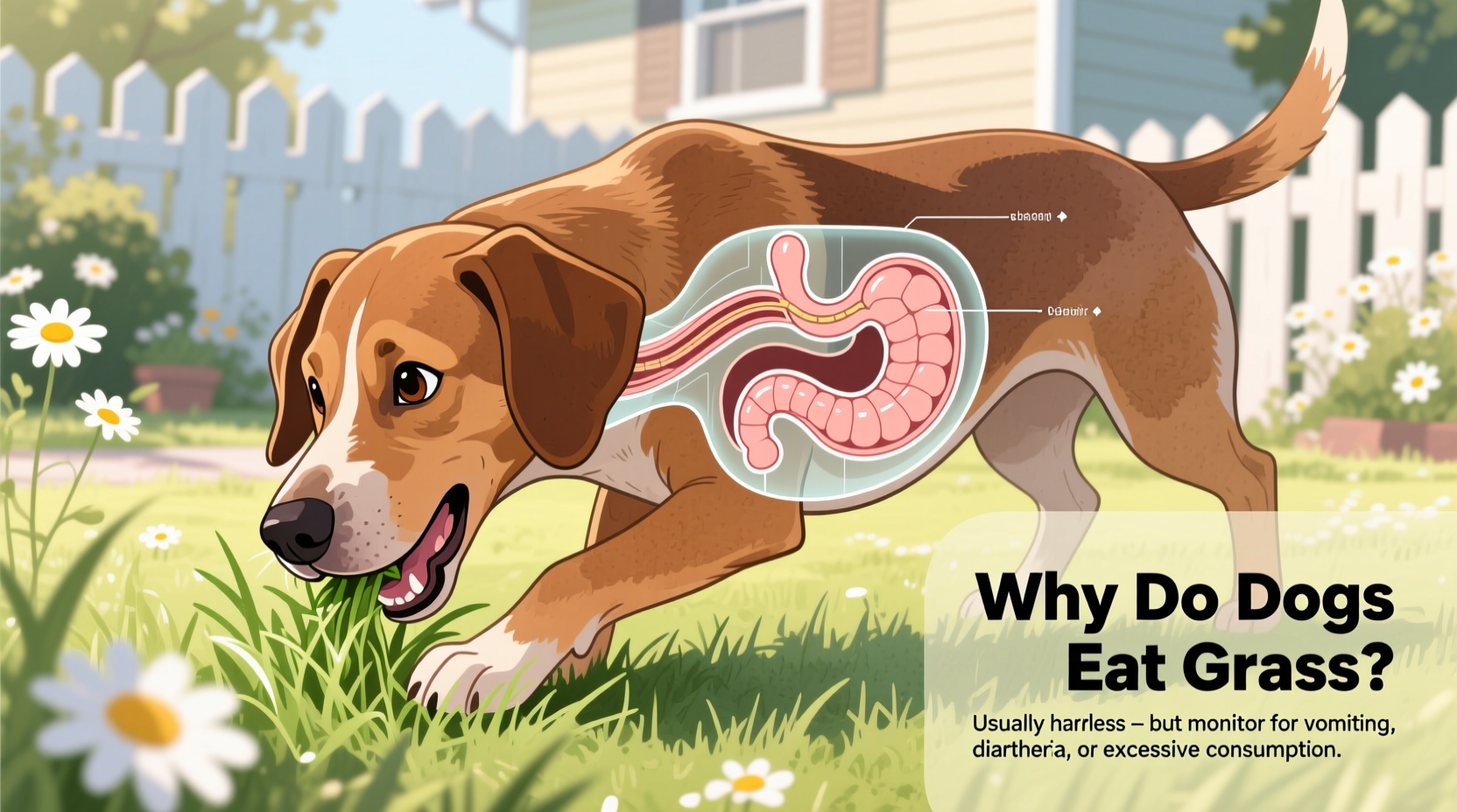 why does my dog eat grass and should i be concerned