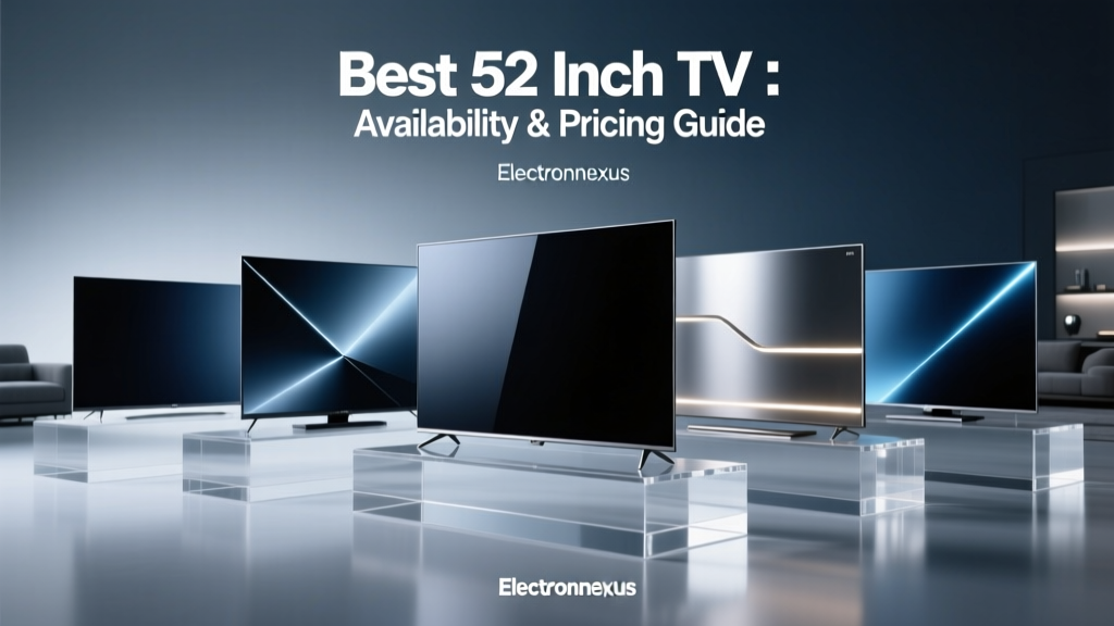Best 52 Inch TVs: Availability & Pricing Guide