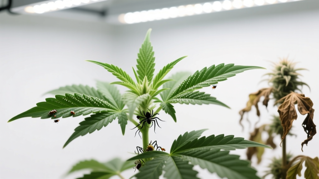 Bugs on Indoor Weed Plants Not Growing: Fix Both Fast