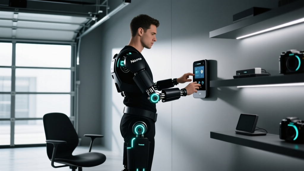 Integrating the Chairless Chair Noone into Smart Workshop Automation