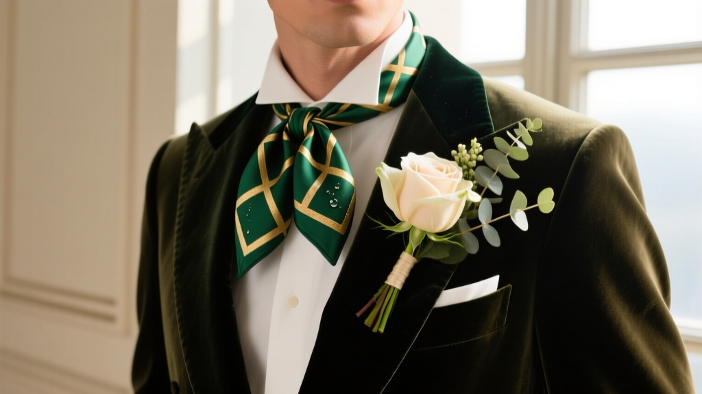 Pocket Square & Boutonniere Coordination Guide