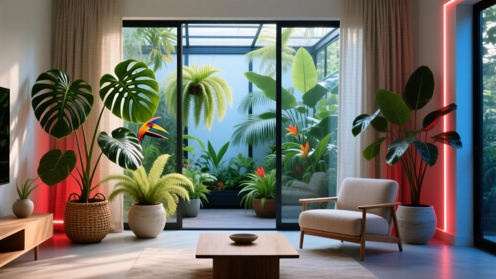 Blue Red Light for Tropical Indoor Plants (2026)