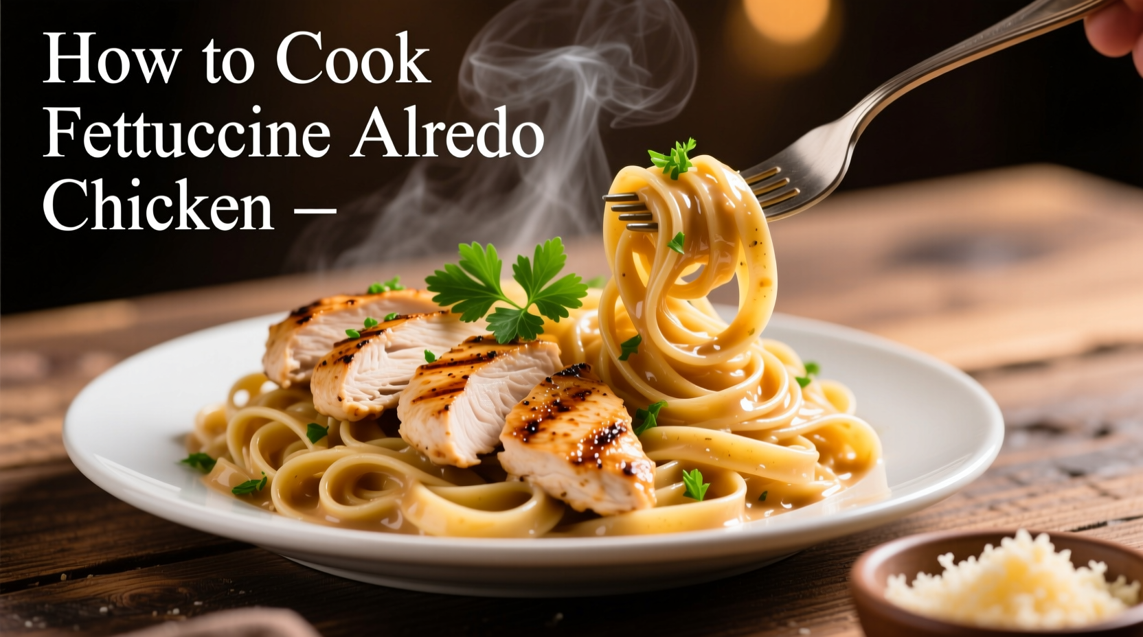 how to cook fettuccine alfredo chicken