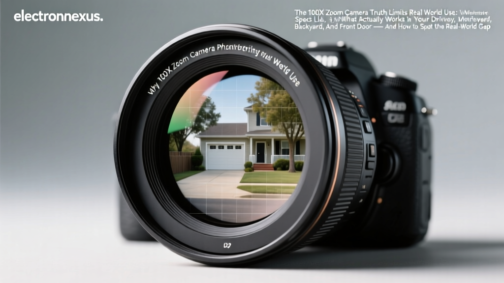 The 100X Zoom Camera Truth Limits Real World Use: Why Marketing Specs Lie, What Actually Works in Your Driveway, Backyard, and Front Door — And How to Spot the Real-World Gap
