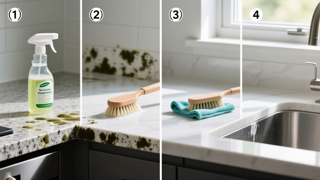 Proven Methods: How to Get Mold Out of Countertops Fast