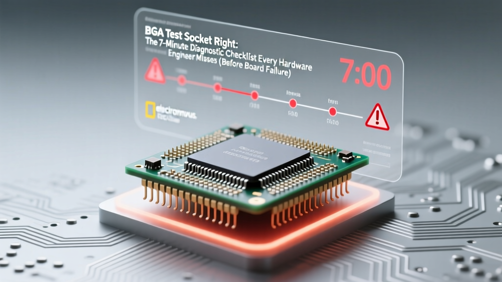 BGA Test Socket Right: The 7-Minute Diagnostic Checklist Every Hardware Engineer Misses (Before Board Failure)