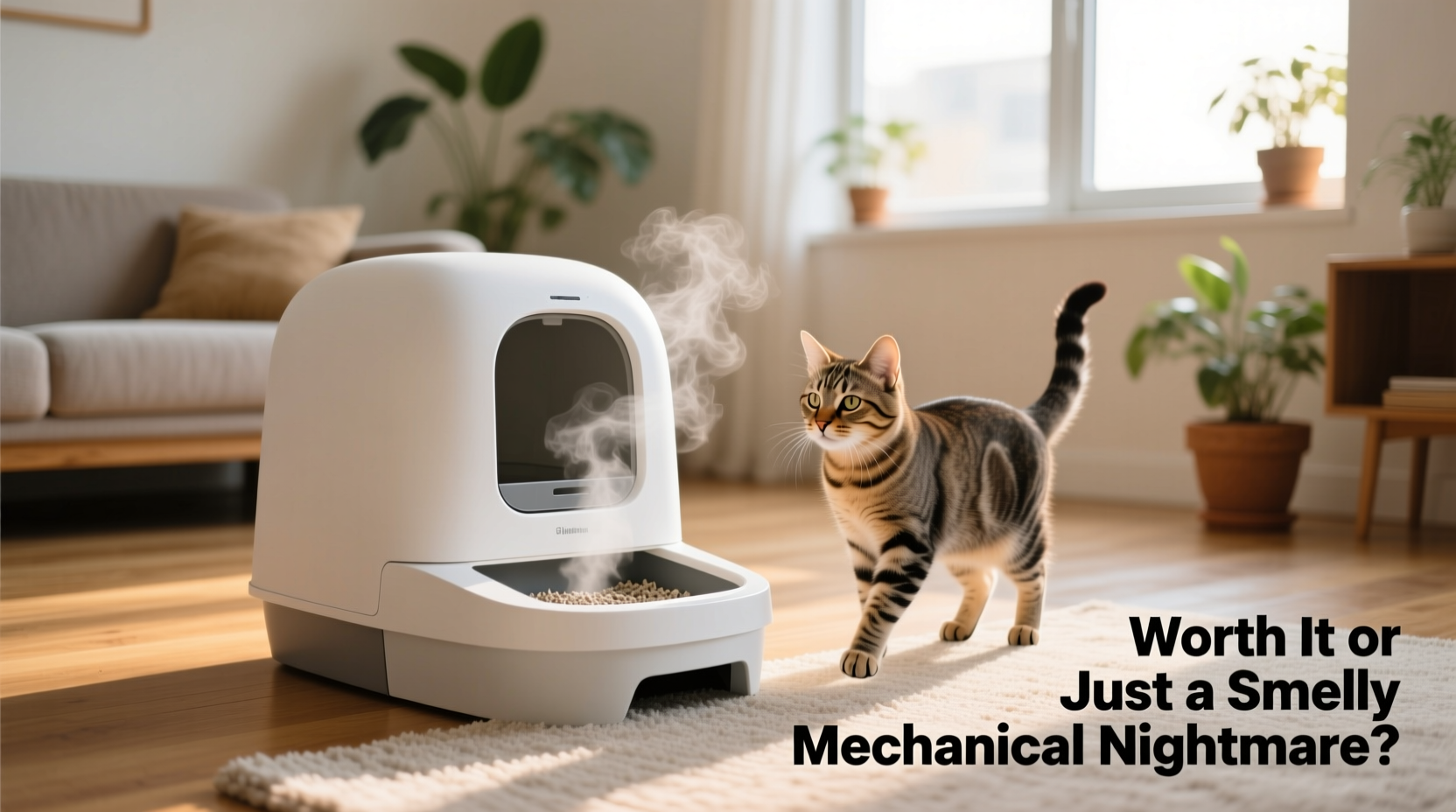 automatic cat litter box worth it or just a smelly mechanical nightmare