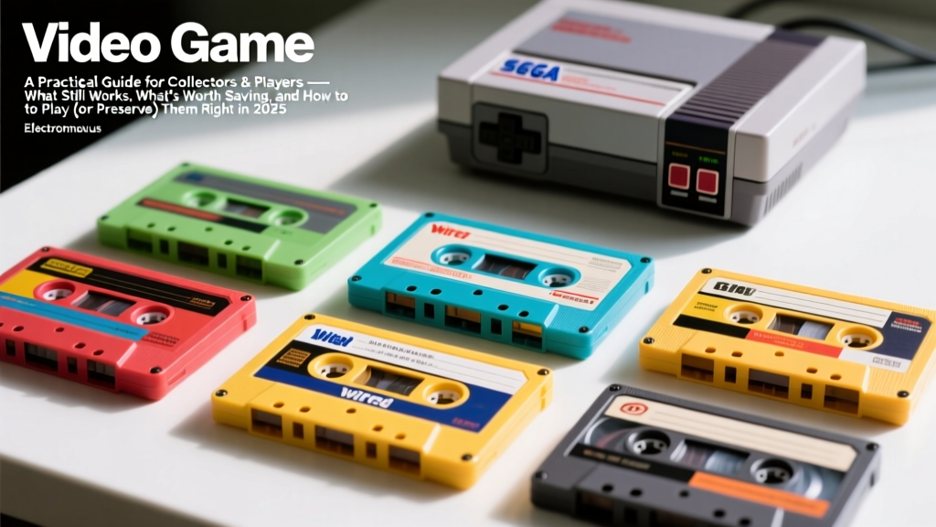 Video Game Cassettes: A Practical Guide for Collectors & Players — What Still Works, What’s Worth Saving, and How to Play (or Preserve) Them Right in 2025