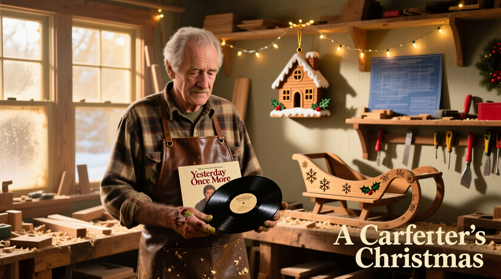 a carpenters christmas yesterday once more
