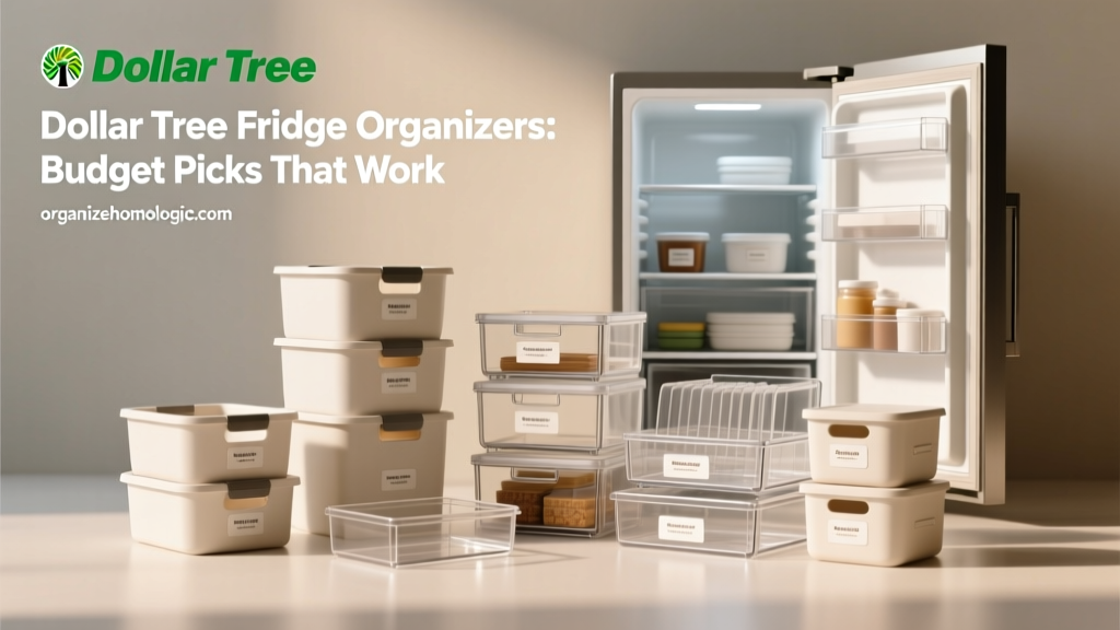 Dollar Tree Fridge Organizers: Budget Picks That Work