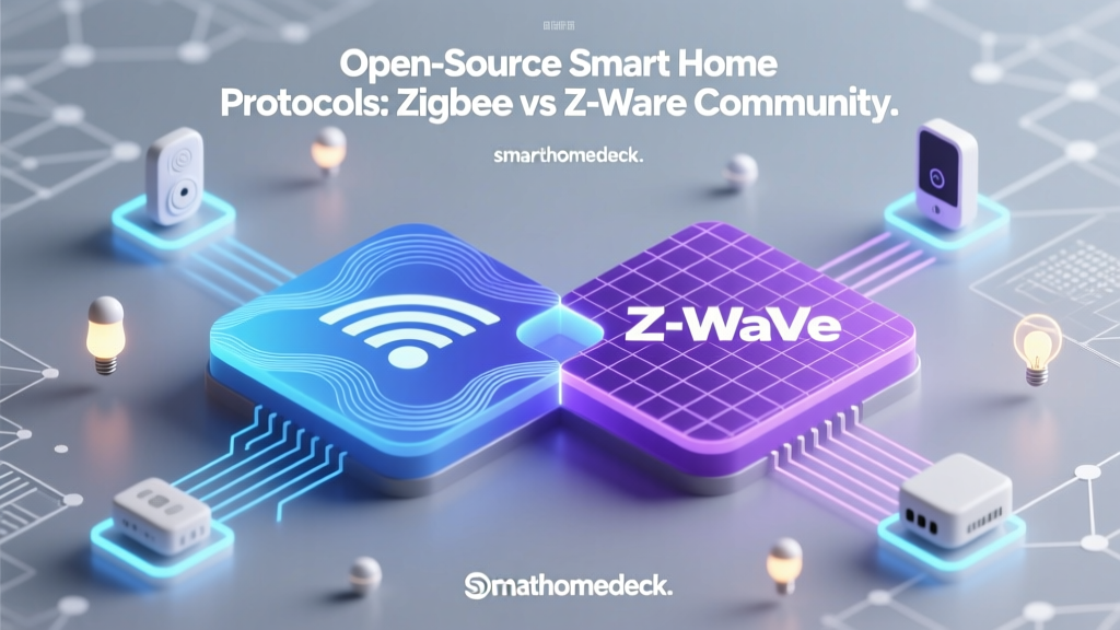Open-Source Smart Home Protocols: Zigbee vs Z-Wave Community