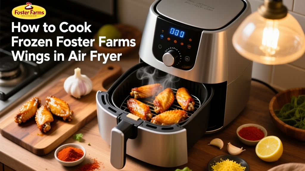 How to Cook Frozen Foster Farms Wings in Air Fryer