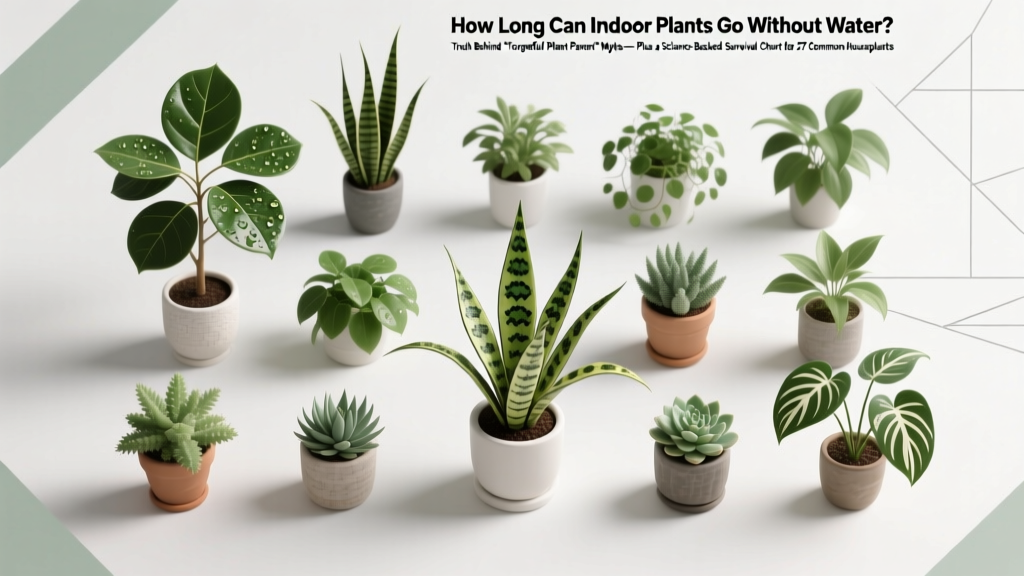 How Long Can Indoor Plants Go Without Water? (2026)