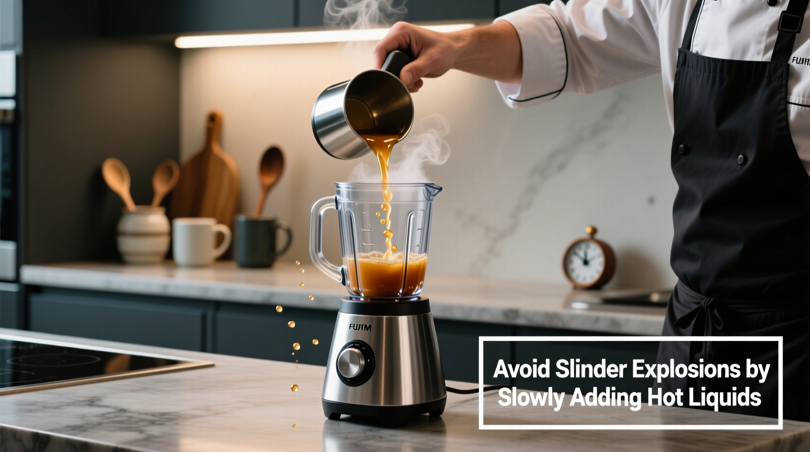 Avoid Blender Explosions by Slowly Adding Hot Liquids: Science-Backed Protocol