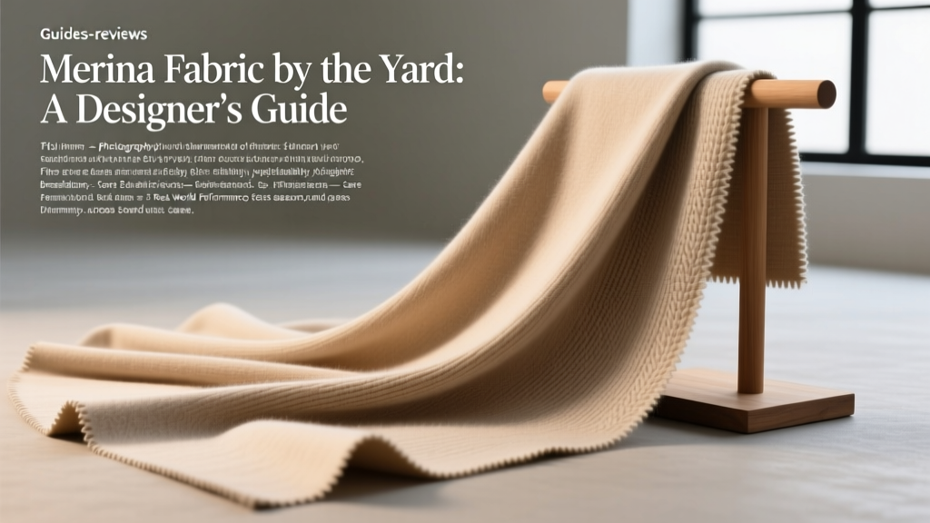 Merino Fabric by the Yard: A Designer’s Guide