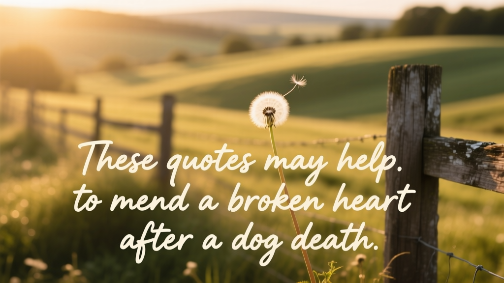 These Quotes May Help to Mend a Broken Heart after a Dog Death