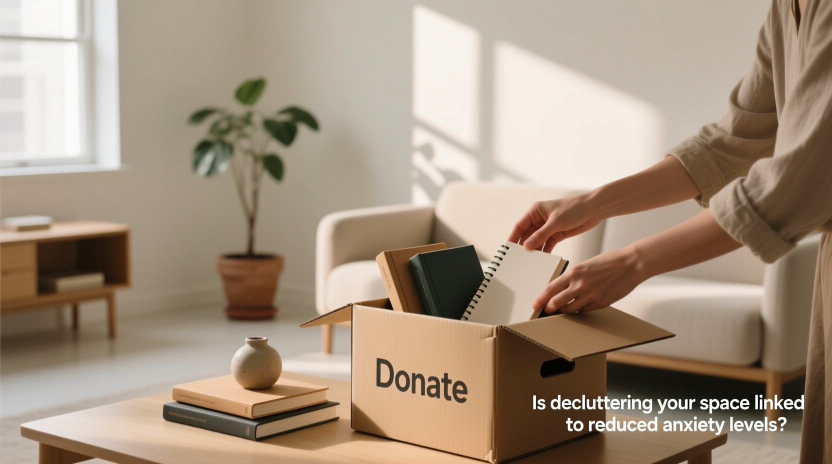 is decluttering your space linked to reduced anxiety levels