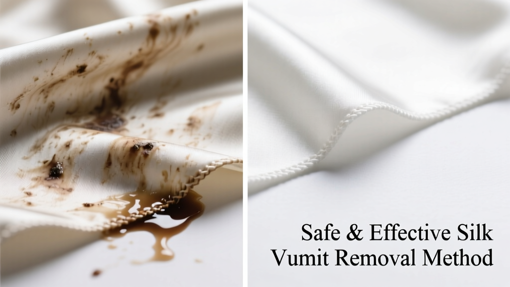 How to Remove Vomit from Silk Safely and Effectively